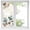 Beige, variant on Retro Mallow Flowers Window Privacy Film, Spring Floral Butterfly Elegant Static Cling UV Sun Blocking Heat Control Window Tint Day and Night, Non-Adhesive One Way Windows Privacy Cover 17.7''x39.3''