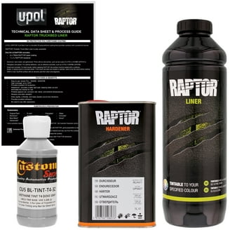 U-POL Raptor Lime Green Urethane Spray-On Truck Bed Liner