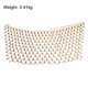 thumbnail image 2 of Cadena de bikini con diamantes de imitación, cadena de cuerpo de malla con lentejuelas sexy, joyería corporal de verano para mujeres y niñas, 2 of 5