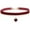 Red wine, variant on Harajuku Love Heart Pendant Choker Double Layer Necklace Adjustable Clavicle Chain Simple Short Chain Jewelry Decor