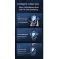 thumbnail image 5 of Yidarton Phone Mount for Car, Universal Windshield and Dashboard Car Phone Mount, Suction Cup Phone Mount, Holds All Phones Under 6.7", 5 of 8