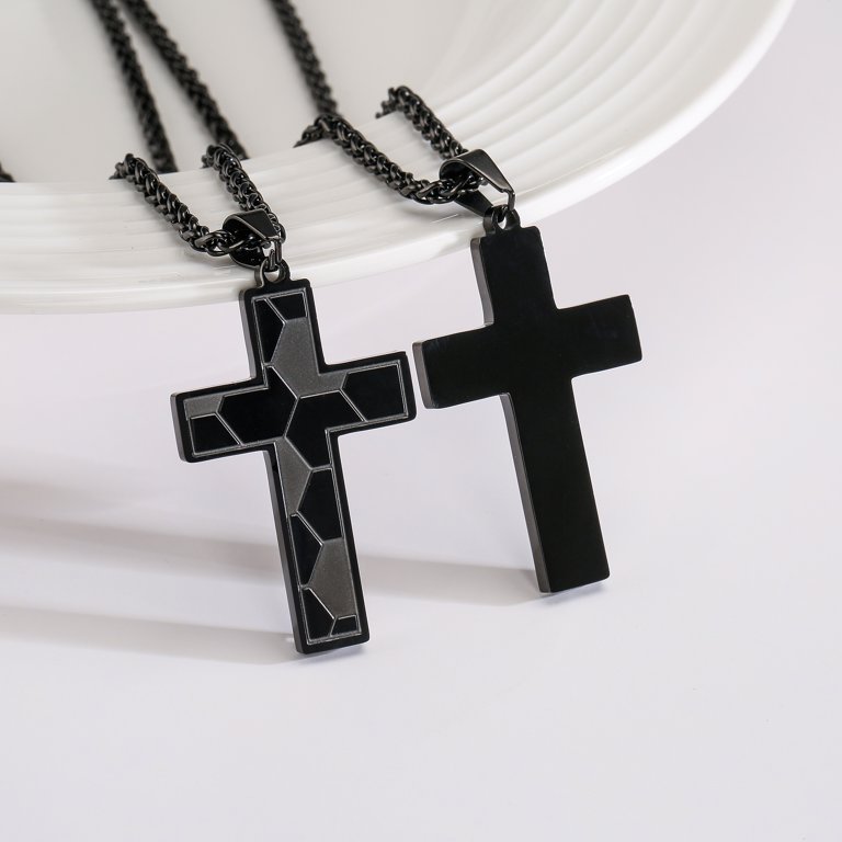 APSVO Soccer Cross Necklace Pendant for Teen Boys and Men