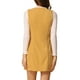 thumbnail image 3 of Vestido de tirantes para mujer INSPIRE CHIC, con escote redondo, overol de pana, vestido casual M Amarillo oscuro, 3 of 6