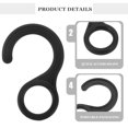 thumbnail image 3 of BESTYASH 20Ud Gancho Elástico Para Carpa Outdoor Resistente Antiviento Negro, 3 of 7