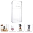 thumbnail image 4 of Estuche para brochas de maquillaje con tapa, acrílico, organizador para bolígrafos, portalápices, 4 of 7
