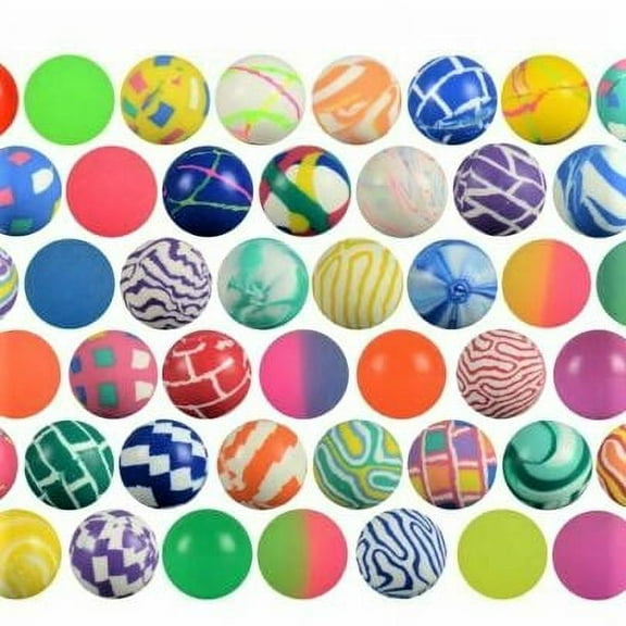 Superballs 250 High Bounce 27mm 1" Bouncy Balls for Party Favors Awards Prizes