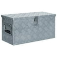 thumbnail image 4 of vidaXL Tool Box Outdoor Storage Box with Locking System Tool Chest Aluminum, 4 of 20