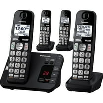 Expandable Digital Cordless Answering System w/ 4 Handsets