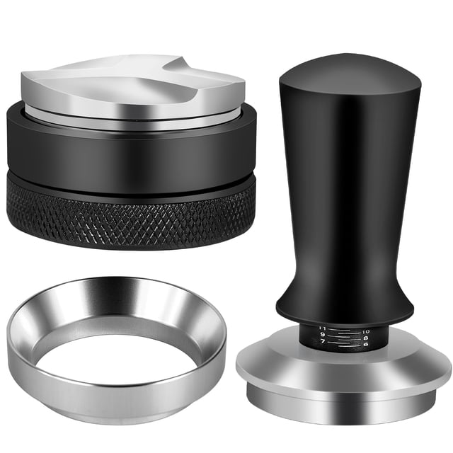 Kit de accesorios para espresso Reoszeank de 54 mm con tamper y embudo