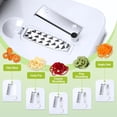thumbnail image 2 of Vegetable Spiralizer 5 Blades Vegetable Spiralizer Spaghetti Spiral Mandoline Vegetable Cutter Spaghetti Vegetable Spaghetti Preparation, 2 of 5