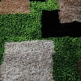 thumbnail image 3 of Rugsotic Carpets Hand Tufted Shag Polyester Eco-Friendly Area Rugs - 10'x10', Square, Green Beige, Plain Solid Design, High Pile Handmade Anti Skid Rugs for Living Room, Bed Room K00012, 3 of 5