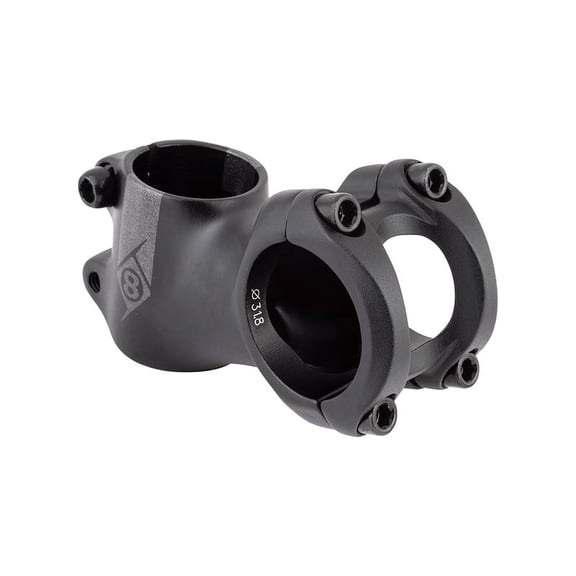 Origin8 Everland MX/GX 25 Deg Stem Bar Clamp 31.8mm 60mm 25 Deg Blk Aluminum MTB