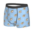 thumbnail image 2 of Kll Corgi Dog Men'S Cotton Boxer Briefs Underwear-Medium, 2 of 9