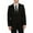 Black, variant on Caravelli Men's Slim Fit Two-Piece Notch Lapel Formal Tuxedo Suit Set All Sizes