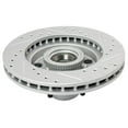 thumbnail image 2 of Geelife Front Performance Drilled Slotted Brake Rotor & Ceramic Pad Set for S10, 2 of 8