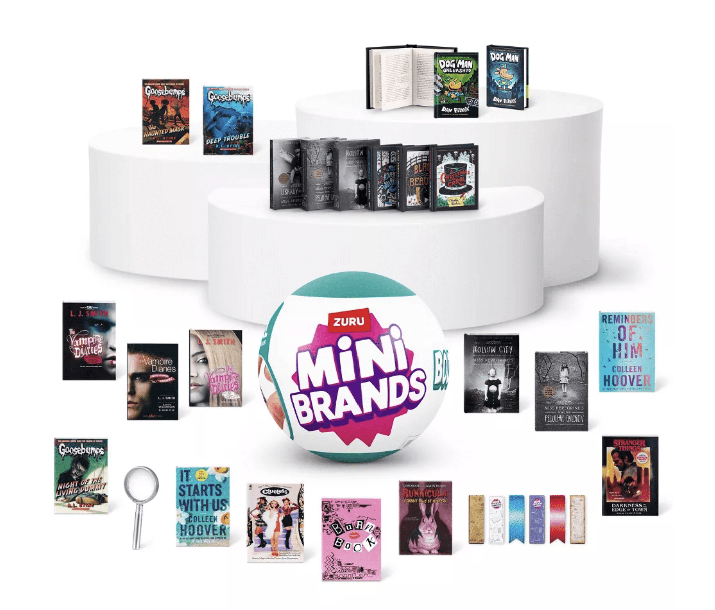 Mini Brands Books - Set of 3