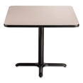 thumbnail image 4 of National Public Seating NPS® Café Table, 36" Square, "X" Base, 30" Height, Particleboard Core/T-Mold - Grey, 4 of 4
