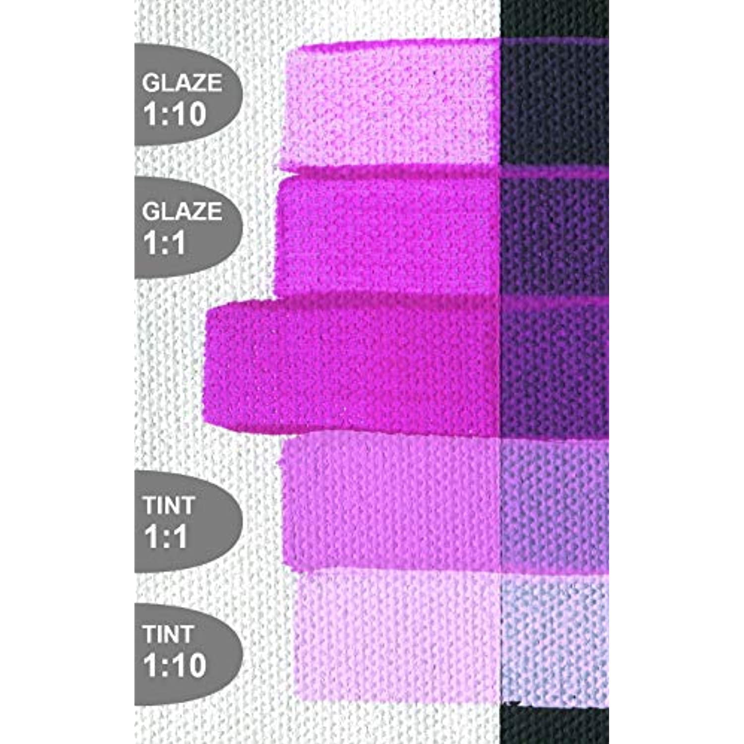 Golden SoFlat Matte Acrylic Paint - Fluorescent Violet, 473 ml, Jar