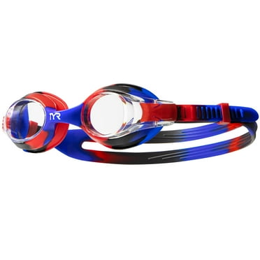 TYR Swimple Tie Dye Youth Swim Goggles,