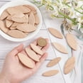 thumbnail image 3 of 300 Pcs Wood Working Biscuits Wood Joining Biscuits Beechwood Biscuits Plate Joiner Kit Assorted Beech Wood Chips Beech Wood Board Docking Tool for Crafting Woodworking（0# 10# 20#） for DIY, 3 of 5