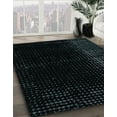 thumbnail image 3 of Ahgly Company Machine Washable Indoor Rectangle Abstract Dark Slate Gray Green Area Rugs, 6' x 9', 3 of 7