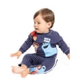 thumbnail image 5 of Ms. Rachel x Sesame Street Baby Graphic Sweatshirt and Sweatpants Set, 2-Piece, Sizes 0/3M-24M, 5 of 12