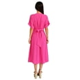 thumbnail image 3 of Vestido manga corta Roman Fashion /Juvenil 0222 (Fiusha) fucsia CH Roman Fashion V-ELY-0222-FIUSHA, 3 of 6