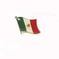 thumbnail image 6 of 3 Pc Mexico Flag Lapel Pin Support Patriotic Enamel Badge Hat Tie Mexican Flag, 6 of 6