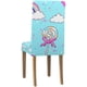 thumbnail image 4 of ABPHQTO Lollipops Rainbow Clouds and Confetti Sweet Candies Funda protectora para silla Funda protectora para asiento Juego de 4, 4 of 4