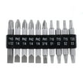 thumbnail image 2 of HyperTough 10 Piece 2 inch Double-end Screwdriver Bits Set, 2 of 9