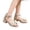 Gold, variant on Girls Summer Dressy Heeled Sandals Square Toe Fashionable Cute Shoes Funky Monkey Slides Kids Sandals 4 8 Toddler Girls Sandals Sandals for Toddler Girls Toddler Sandals Size 5 Cute Sandals