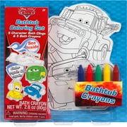 Disney Pixar Cars Bath Time Coloring Set, 10pc