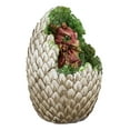 thumbnail image 2 of Red Thinker Baby Dragon In Faux Crystal Geode Scaly Egg LED Night Light Figurine, 2 of 9
