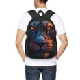thumbnail image 4 of Balery Forest Cool Lion Mochila para hombre y mujer - Tela Oxford 600D resistente - Gran capacidad, resistente al agua, ideal para la escuela, viajes y senderismo, 4 of 6
