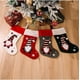 thumbnail image 4 of 1 pieza de calcetín navideño rojo, calcetines navideños de gnomo, muñeca sin rostro, bolsa de regalo de dulces para niños, para decoraciones navideñas para fiestas familiares en interiores, 4 of 5