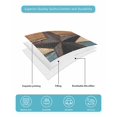 thumbnail image 5 of Quilts Twin Size, Blue Brown Texas Star Soft Comforter Bedding Set for Bed, Retro Country Star Farmhouse Wooden Lightweight Quilted Bedspread with Pillow Cover(2 Pieces) for All Season, 68x86 Inch, 5 of 6
