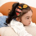 thumbnail image 5 of 5pcs/set Cute Colorful Cartoon Hairpins Hair Clips Hair Accessories for Girls, 5 of 14