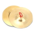 thumbnail image 1 of Crash Cymbal, Pack Of 2 Brass Hand Pool Percussion Instrument Toy for Children Adults, 1 of 6