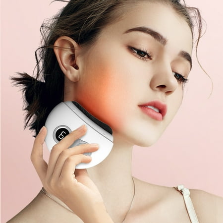 Vikakiooze 2023 Promotion on sale, tural Bianstone Gua Sha Massager Electric Heat Press Massager, Home Facial Lift Beauty, Shoulder, Neck And Back Gua Sha Massager To Unblock Muscles 10ML