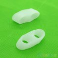thumbnail image 3 of Flmtop 1 Pair Silicone Gel Tail Pinky Toe Orthotics Straightener Separator Pain Relief, 3 of 5