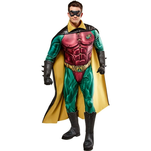 Batman Forever Robin Deluxe Costume for Adults by Rubies, Men's Medium