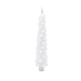 thumbnail image 2 of Flameless Taper Candles Christmas Tree Shaped Candle Lights Battery Operated Real Wax Window Candles with 3D Flickering Flame for Fireplace Christmas, 2 of 7