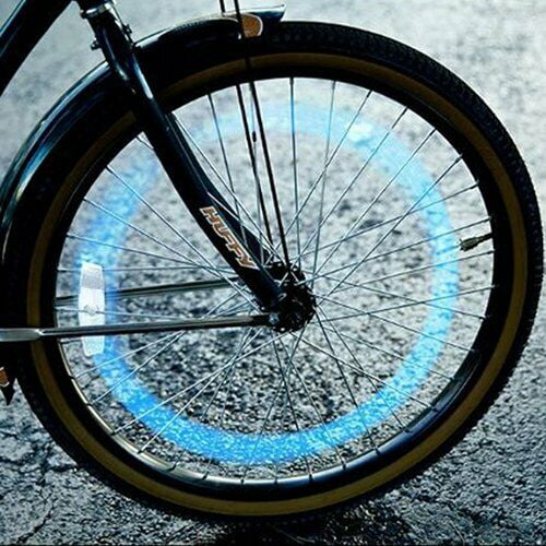 4-PACK LED Motion Activated Bike Bicycle Wheel Valve Stem Cap Tire Light Bike-X 