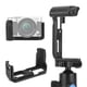thumbnail image 3 of x Quick Release L Plate Bracket for Fujifilm X A3 X A5 Mirrorless Camera (Black), 3 of 4