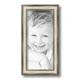 thumbnail image 2 of ArtToFrames 6x13" Antique Silver Panel Picture Frame, Silver Wood Poster Frame, with Regular Glass and 2 (FBPL-4760), 2 of 7