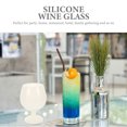 thumbnail image 4 of 2Pcs Household Wine Cup Multi-function Water Goblet Convenient Drink Cup Home Accessory, 4 of 9