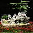 thumbnail image 4 of 1 caja de mini racimos de flores en miniatura PENGJTMXG para decoración de mesa de arena Resina, 4 of 5