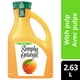 Jus Simply Orange avec pulpe 2.63L, – image 1 sur 7