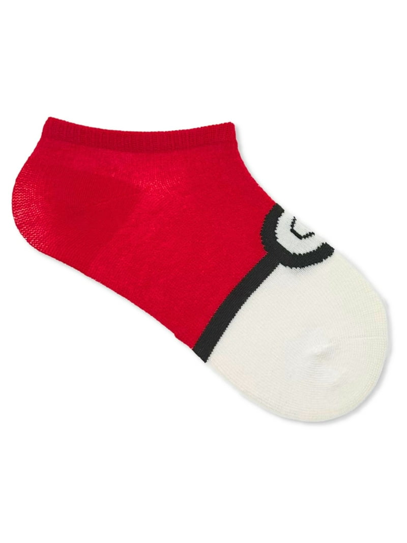 Pokémon, Boys No-Show Socks, 6-Pack, Sizes S-L - Walmart.com, image size:800x1067