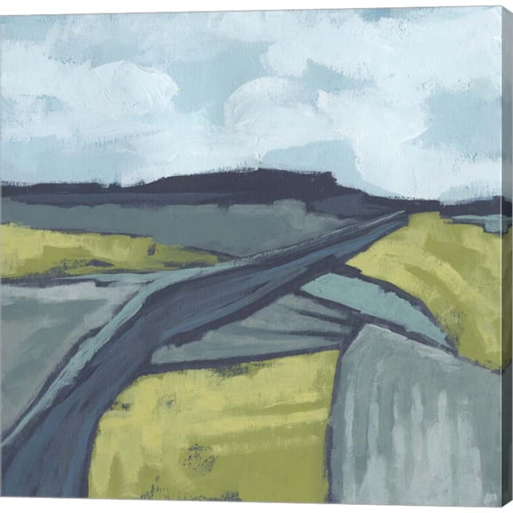 Great Art Now Marshlight Fields II by June Erica Vess, Canvas Wall Art, 24W x 24H